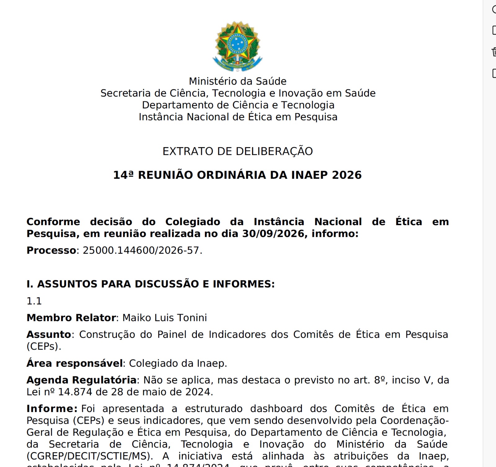 inaep novas