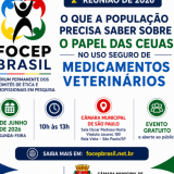 FOCEP Brasil promove debate sobre o papel das Comissões de Ética no Uso de Animais no uso seguro de medicamentos veterinários
